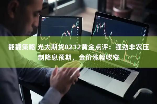 翻翻策略 光大期货0212黄金点评：强劲非农压制降息预期，金价涨幅收窄