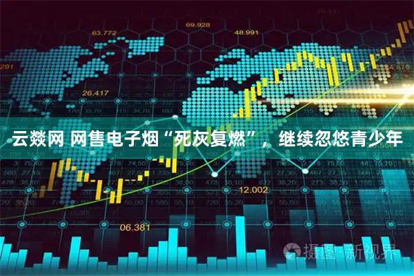云燚网 网售电子烟“死灰复燃”,继续忽悠青少年